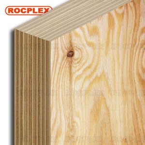 CDX Pine Plywood 2440 x 1220 x 25mm CDX Qib Ply (Common: 4 ft. x 8 ft. CDX Project Panel)
