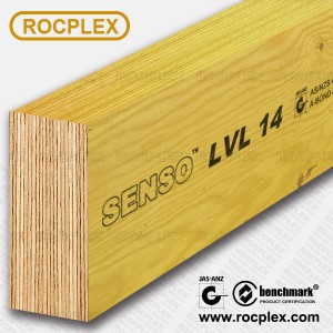 SENSO Рамка 150 X 35mm F17 LVL H2S обработени структурни LVL инженерски дрвени греди E14