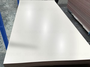 Plywood melamine 2440 * 1220 * 3mm (Coitcheann: 1/8 ″ x 8 ′ x 4 ′. Bòrd melamine)