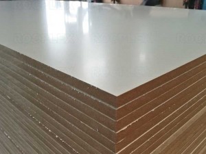 Melamine MDF Board 2440 * 1220 * 25mm ( 8′ x 4′. Melamine Anayang'anizana ndi MDF Furniture Board)