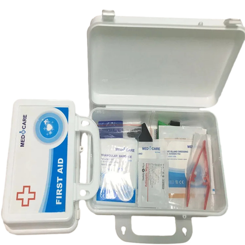 Wall mounted Plastic first aid kit box (3)09t