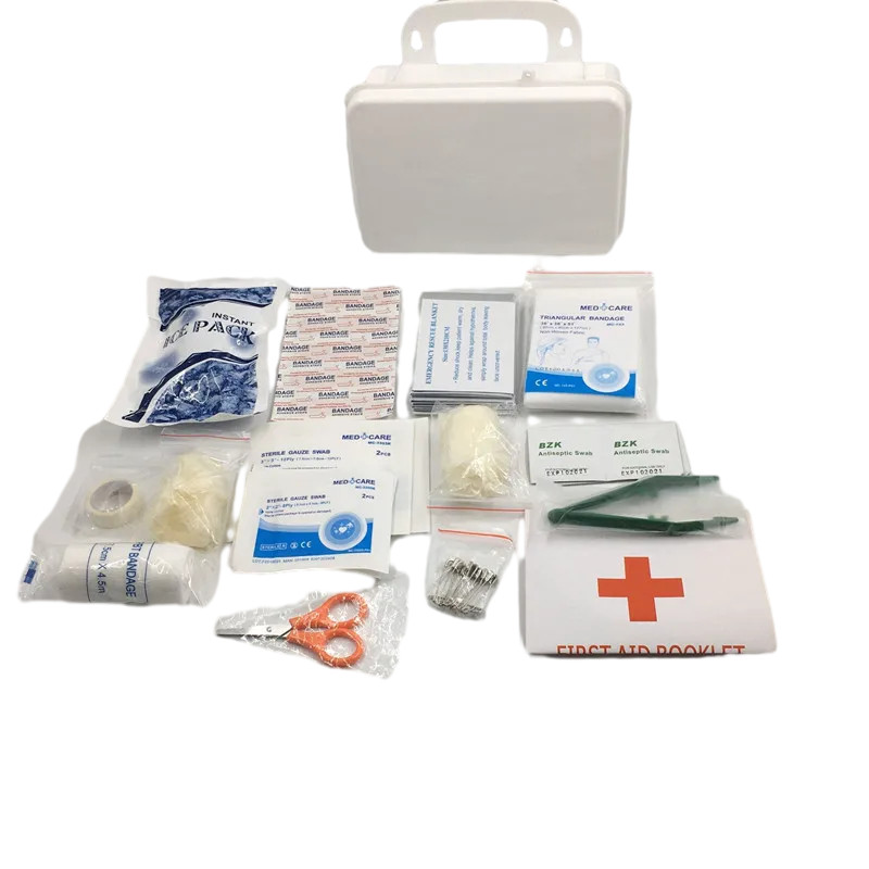 Wall mounted Plastic first aid kit box (4)lff