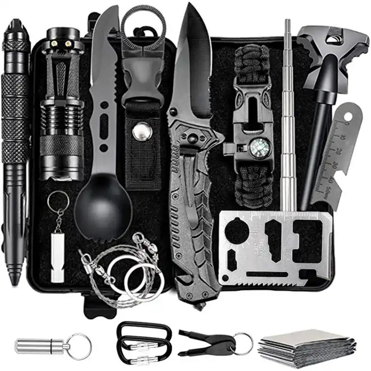 Chinese factory High quality 16-in-One Wilderness Survival Kit