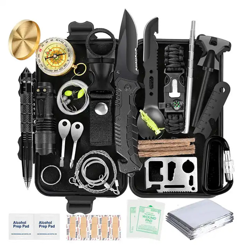 Good quality Manufacturer customerize 20pcs in one emergency supply kit