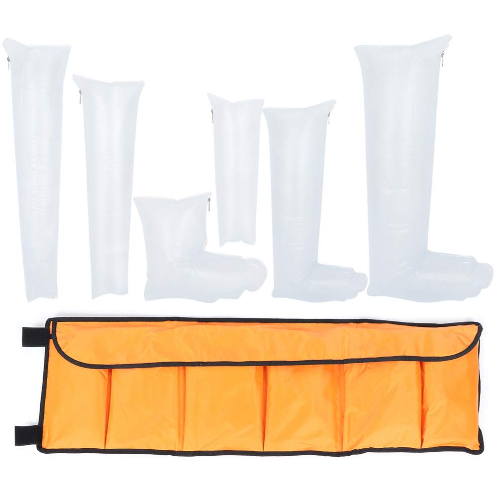 Inflatable plastic Air Splint Set of Outdoor Camping First Aid Emergency Kit Daily Use for Bone Broken Pain Reduce