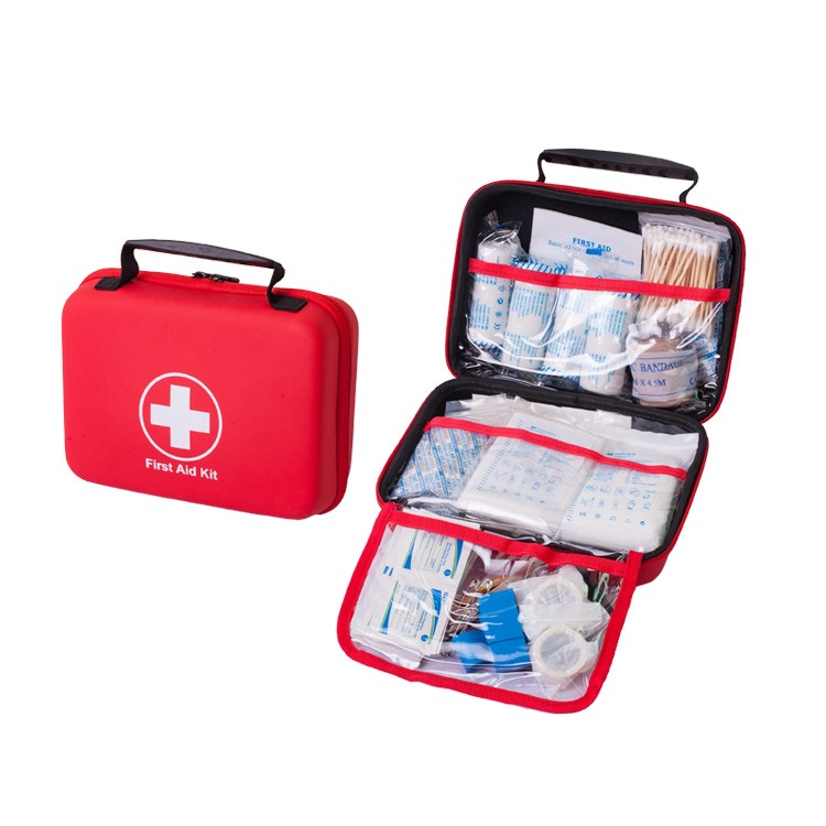 EVA waterproof First Aid Kits box with medical supplies