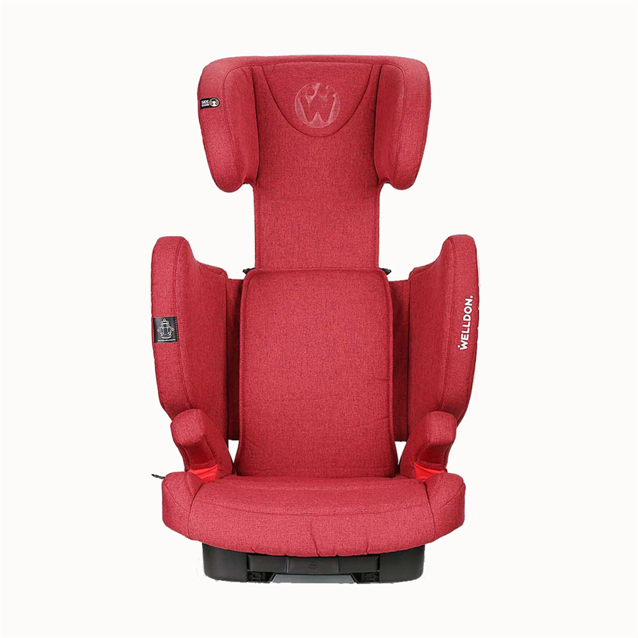 ISOFIX toddler child car seat booster tad-dahar għoli Gr04ul8