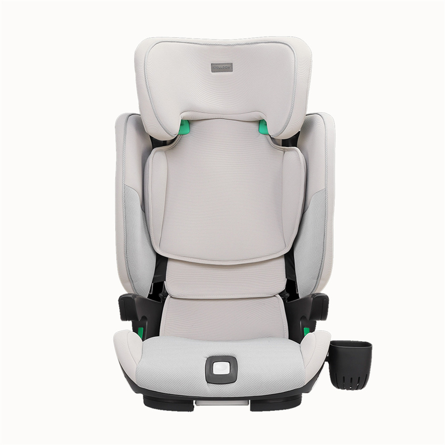 ISOFIX augstas atzveltnes paaugstinājuma bērnu autokrēsliņš 1+2 grupa