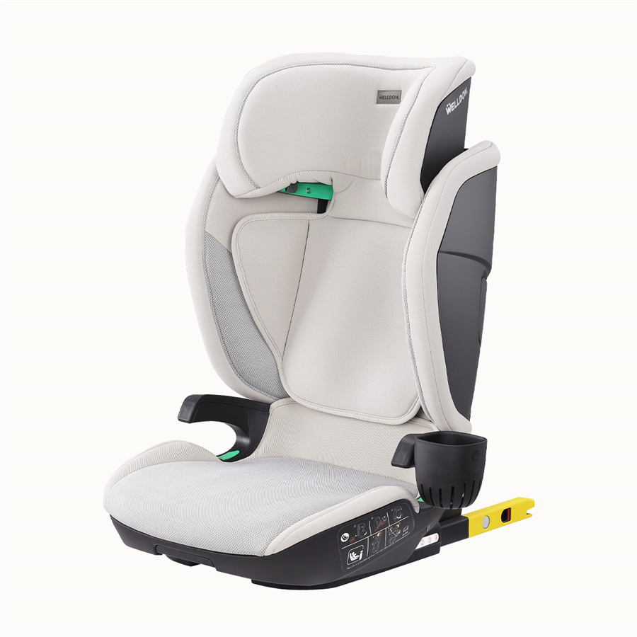 ISOFIX i-size double lock 3-point belt baby car seat...