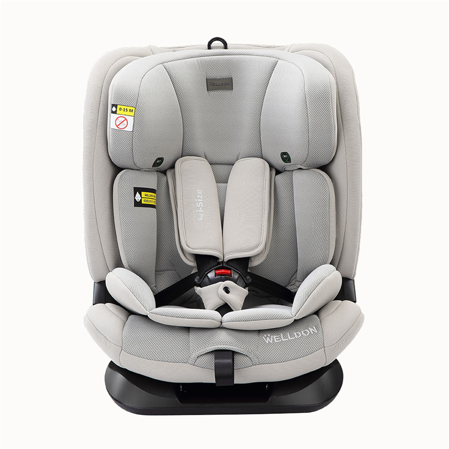 ISOFIX i-size 5-point harness baby safety car seat Group 1+2+3