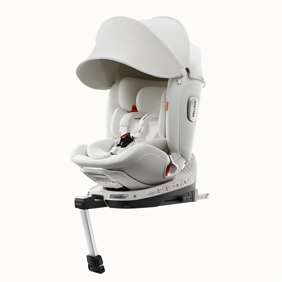 Scaun auto pentru copii cu rotire ISOFIX 360, orientat spre spate, cu...