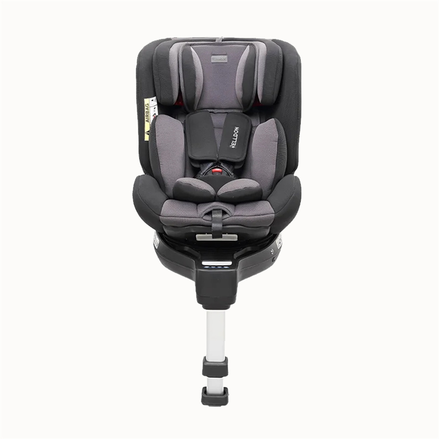 Fotelik samochodowy ISOFIX obracany o 360 stopni dla niemowląt i małych dzieci, grupa 0+1+2+3