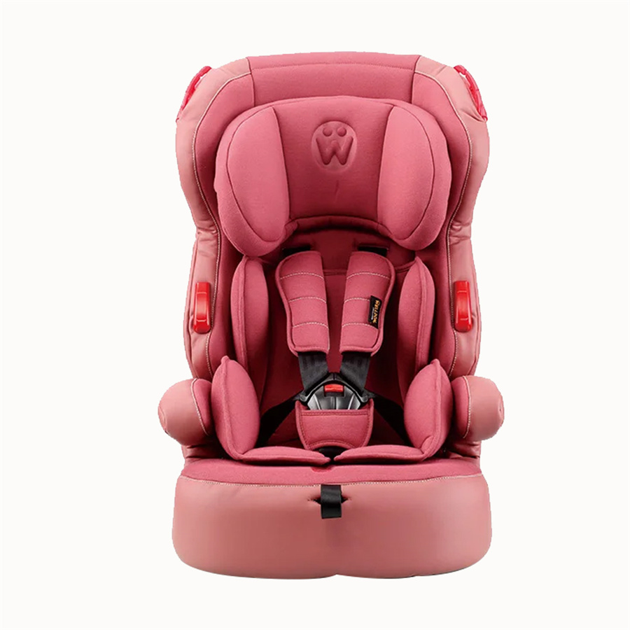 एडजस्टेबल फुल-साइज़ हेडरेस्ट कप होल्डर ग्रुप 1+2+3 के साथ ISOFIX टॉडलर बेबी कार सीट
