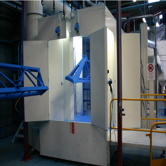 Iron structure powder coating line system