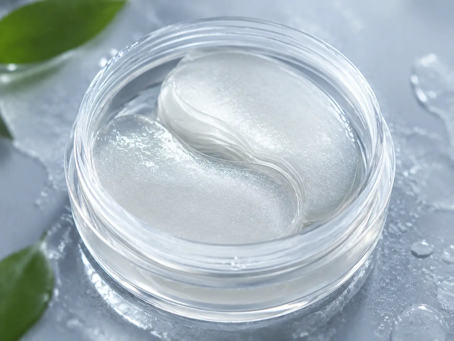 Nabyskoot van premium bio-sellulose-velmasker en hidrogel-oogplakkers wat 'n bevogtigende tekstuur en hoëgehalte-OEM-velsorgformulering deur JOYAN ten toon stel.