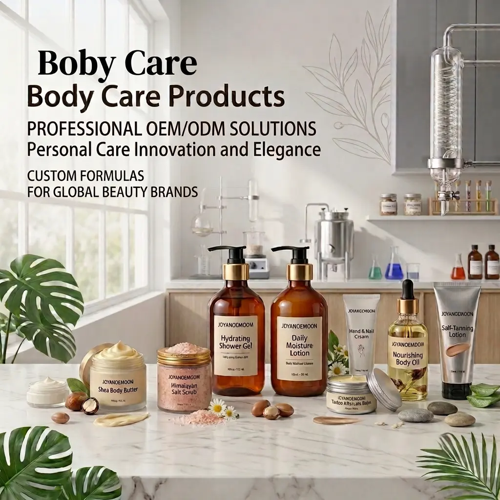 Professional body care OEM ODM solutions and custom personal care formulations