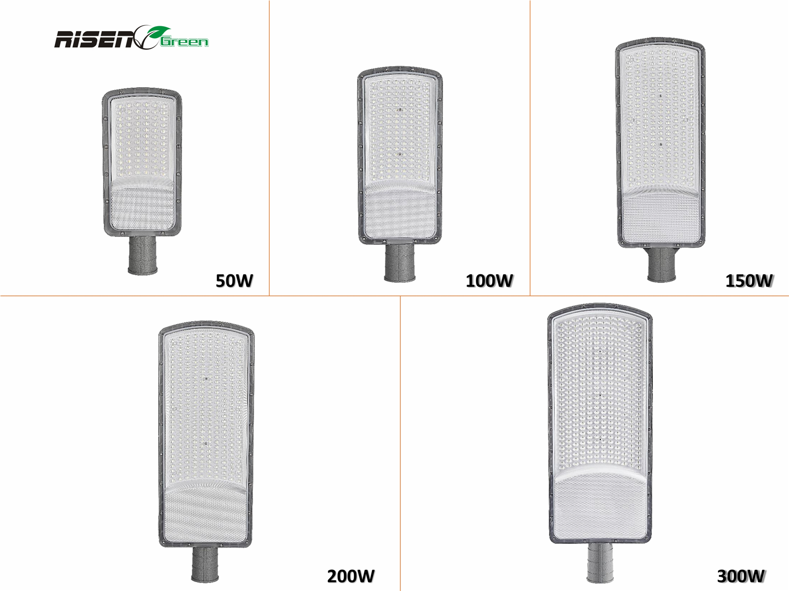 High power Commercia Outdoor IP66 Waterproof Led Street light die cast aluminum 50w 100w 150w 200w 300w  (26)ytp