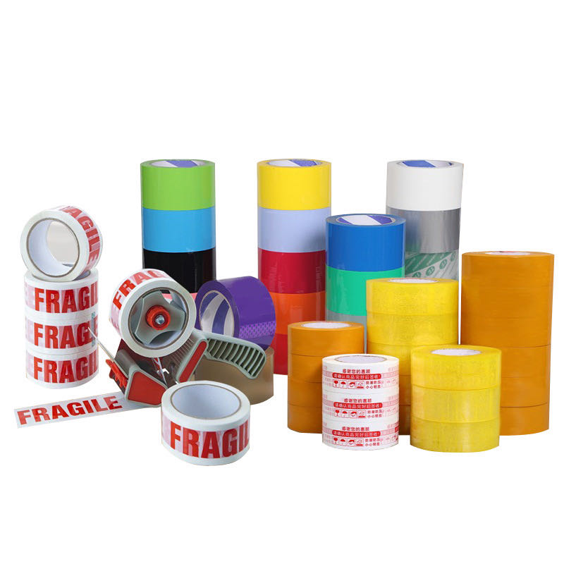 Kundenspezifisches Bopp-Versandkarton-Versiegelungsband, wasserdichtes Klebeband mit farblich bedrucktem Logo-Verpackungsband