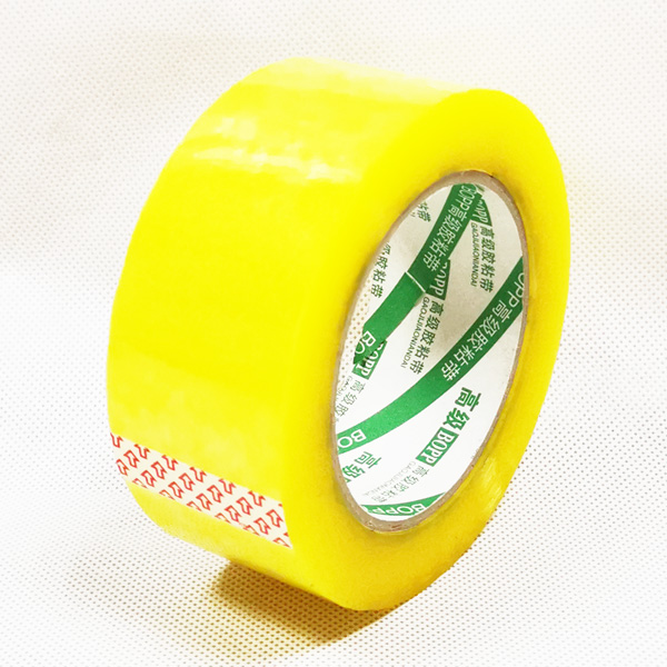 工場卸売中国黄色がかった 45 ミクロン BOPP 梱包テープ