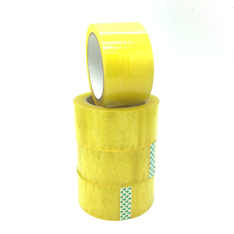 Stark klebender gelblicher BOPP-Verpackungsband-Acrylkleber