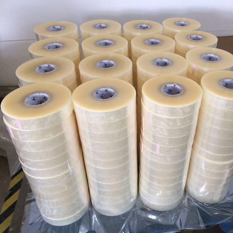 Big bopp transparent packing tape 500m for machine using