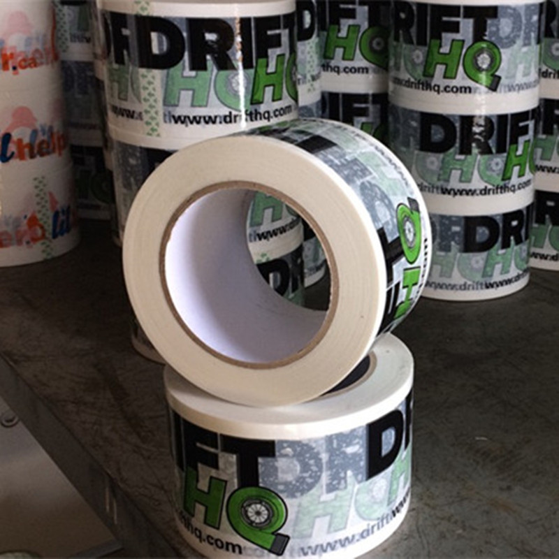 工場販売ロゴ印刷粘着梱包テープ