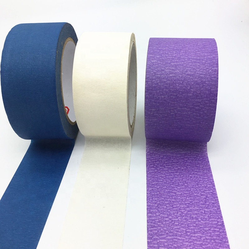 Free Sample masking tape Used for car painting and furniture decoration Masking tape