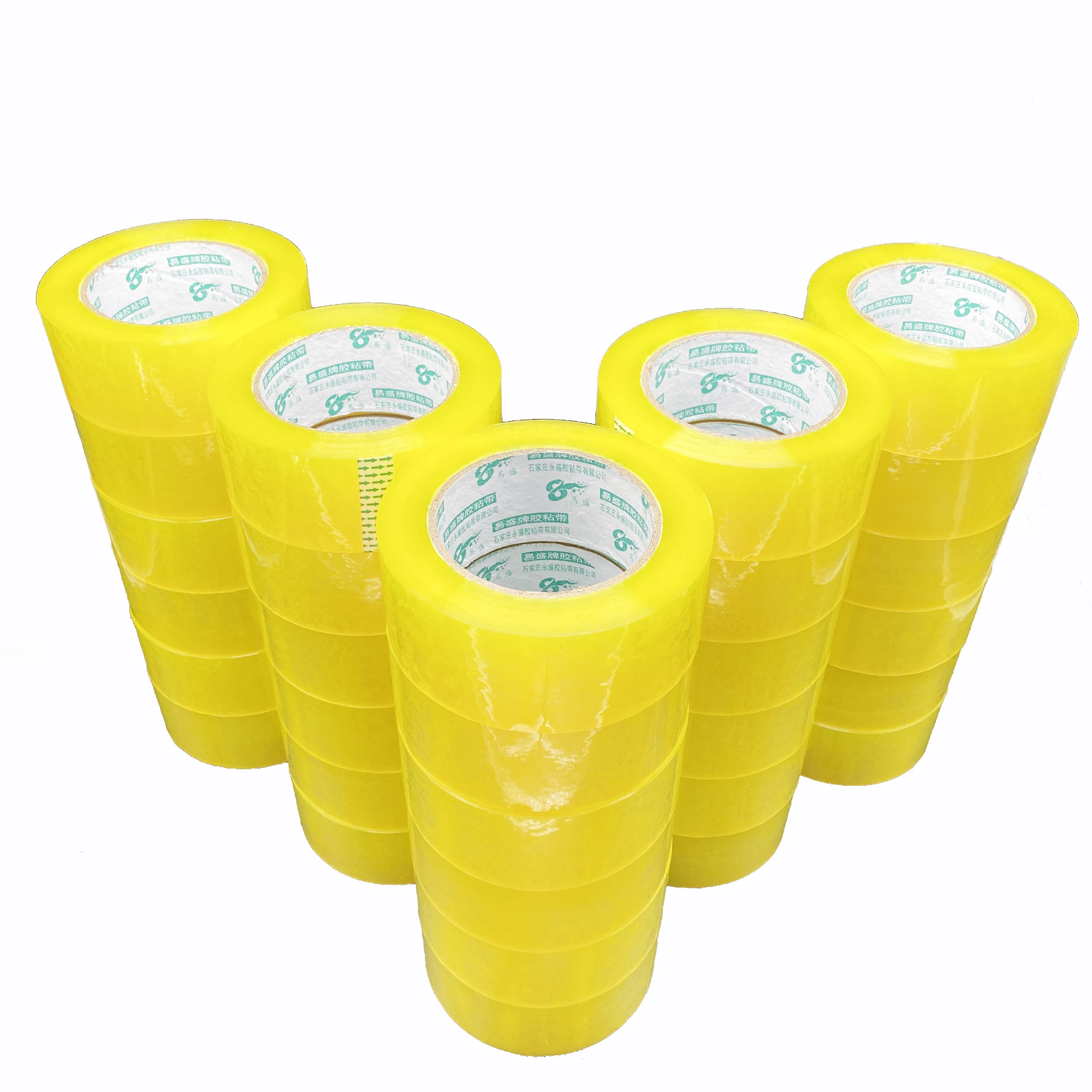 Tape Suppliers OPP Packaging Adhesive Cello Jumbo Roll Shipping Custom Logo Printed Clear Fragile Plastic Bopp Packing Tape