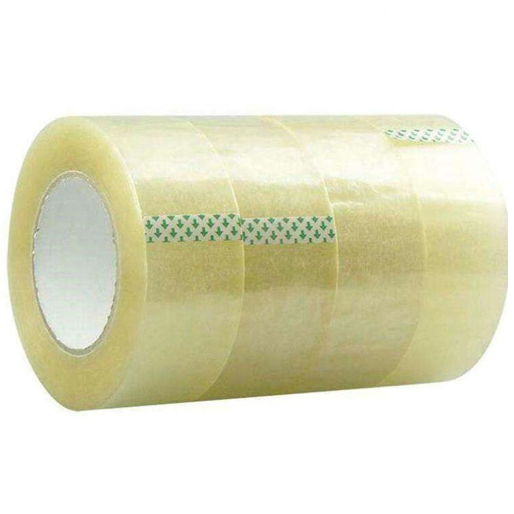 Best Price Waterproof Acrylic Packaging Tape Bopp Transparent Super Clear Big Roll Packing Tape For Sealing Carton Box