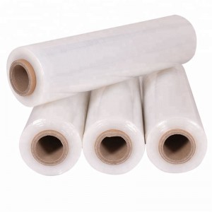 China Plastic Stretch Film / Wrapping Film (made of virgin LLDPE material)