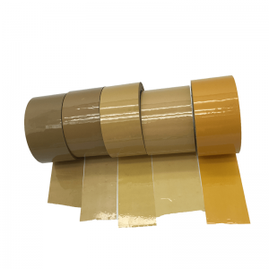 China Brown BOPP Label Adhesive Packing Tape Masking Tape