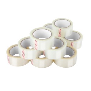 Bopp Acrylic Adhesive Package Tape with Logo color in Roll