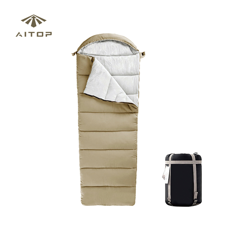Outdoor camping sleeping bag adult envelope thickening bed blanket