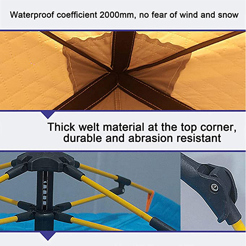 Wholesale Custom Outdoor Insulated Pop Up Thermal Tent Ice Fishing Shelter  Product and Supplier