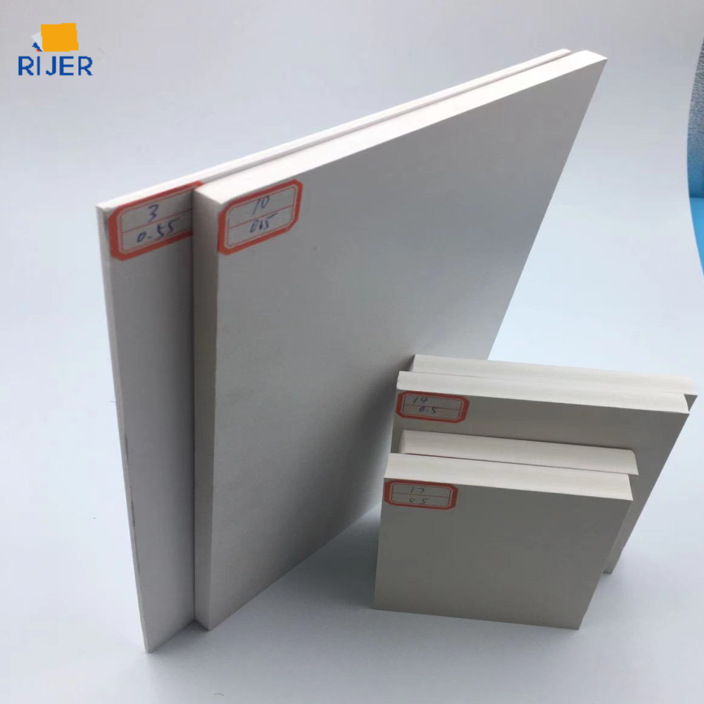 Dekorasyon na PVC Foam Board para sa Advertising Cutting High-Quality White PVC Foam Board para sa Cabinet Printing