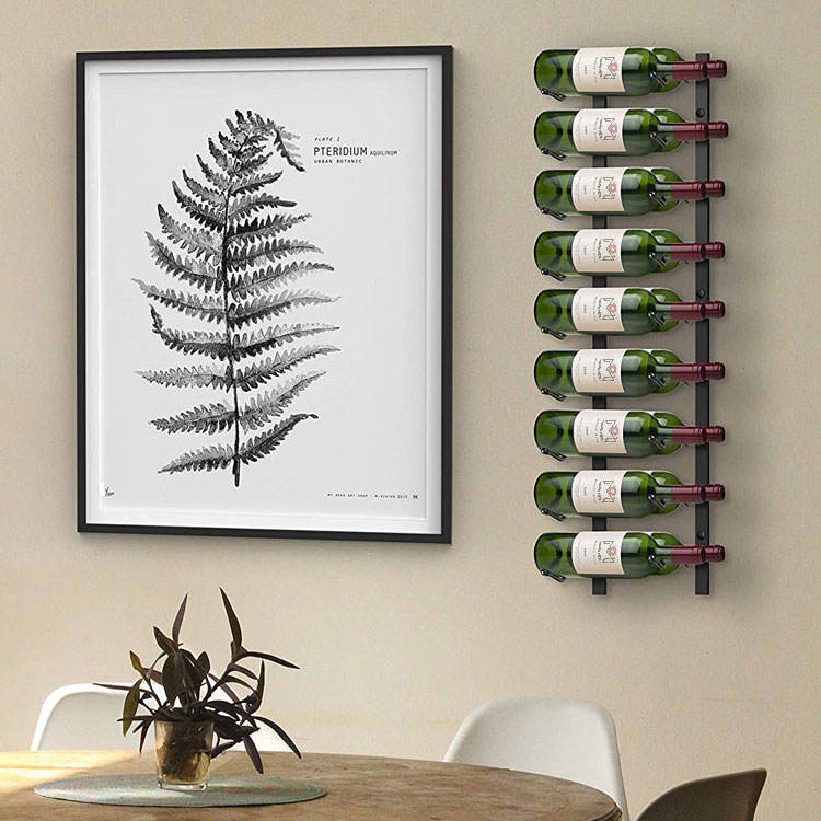 Wall-Mounted Decor Wine Cellar Hanging Wine Rack