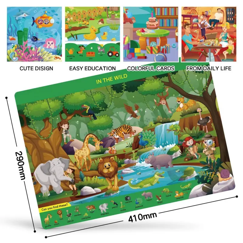 Comparação de kits de atividades educativas