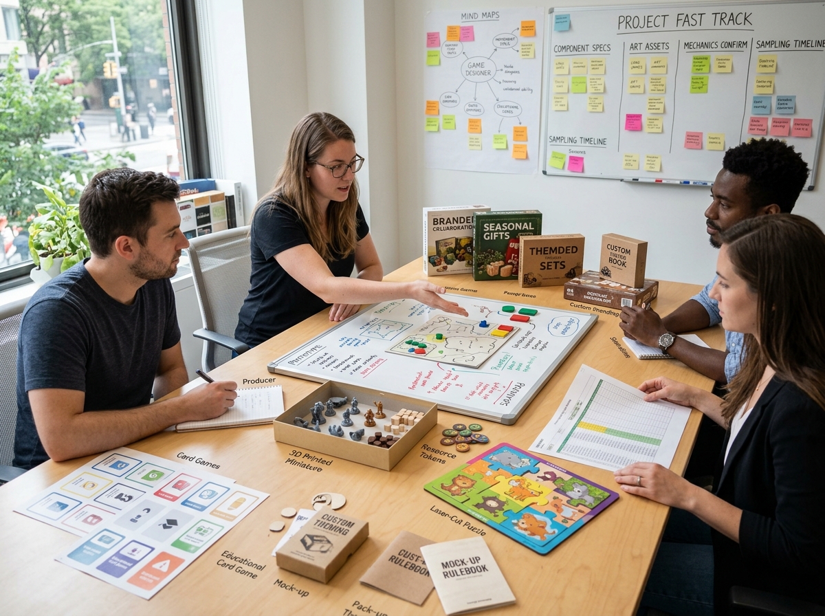How Can Custom Board Game Development Services Start a Project Fast?