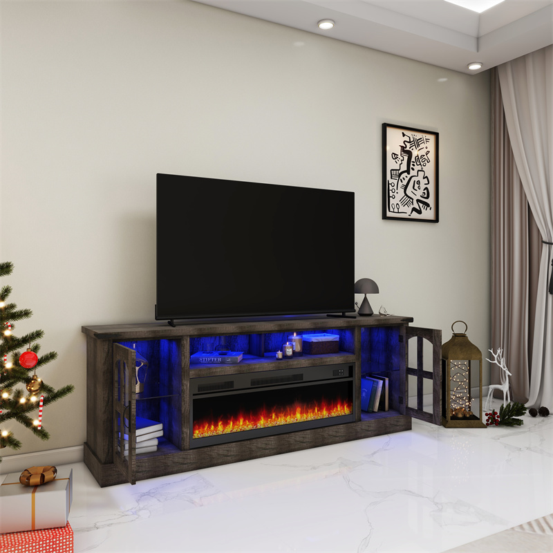 70 inch Fireplace TV table (1)dvt