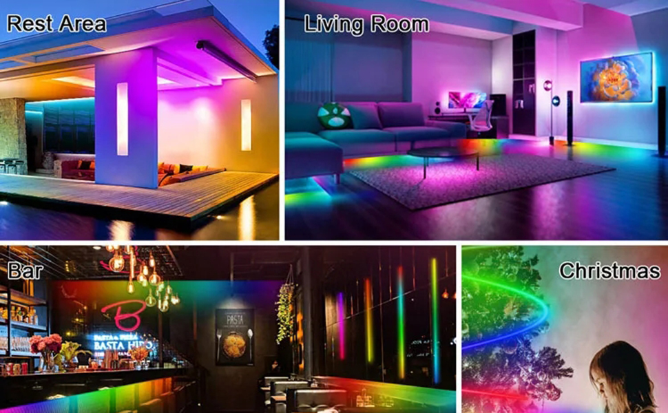 RGBIC Magic Dream Color COB LED strip_2uta