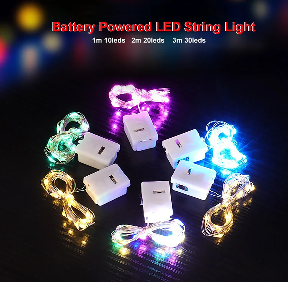 Battery Powered Copper Wire Starry Fairy Lights Led String Lights (2)2e1