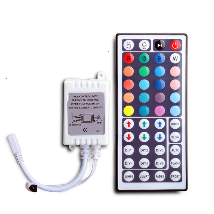 44 key ir remote control rgb led strip light controller