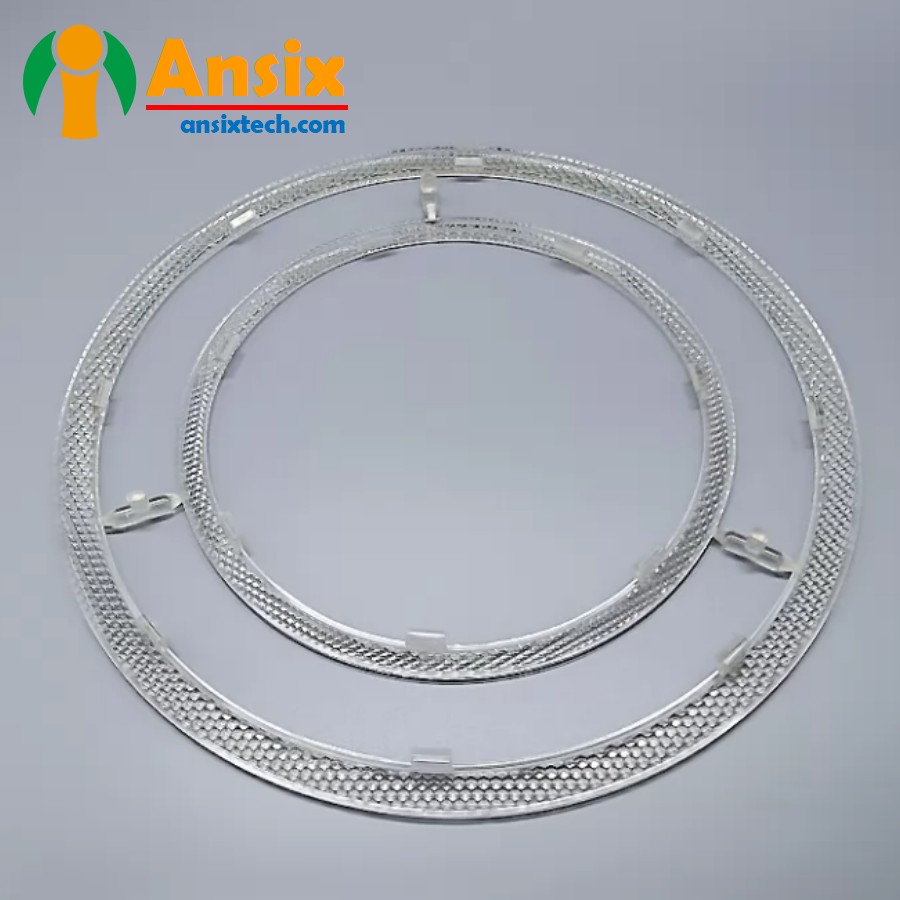 Home appliance Reflektorring plastic injection mold Light guide strip injection molding 2xbv
