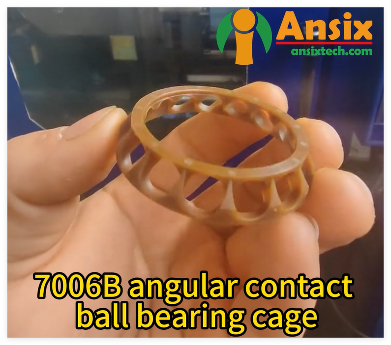 7006B angular contact ball bearing cage