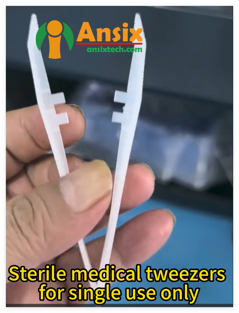 Sterile medical tweezers for single use only