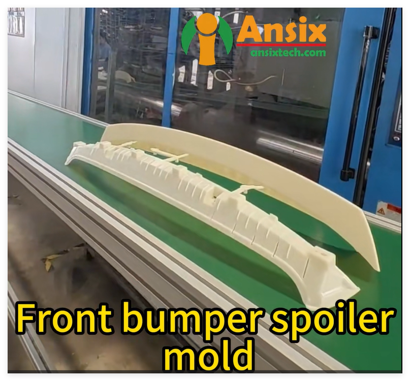 Aurreko paraxokearen spoiler moldea