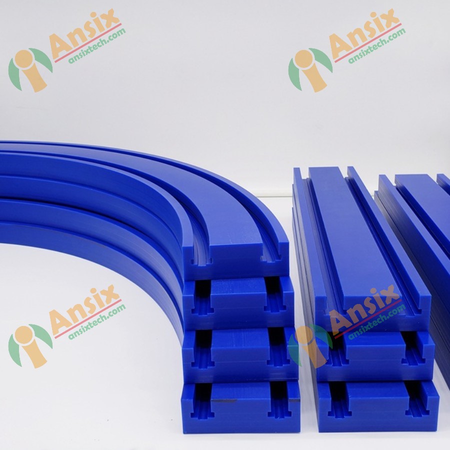 S-shaped guide rail Plastic Guide Rail Special-shaped chain wear-resistant polyethylene chain guide rail customized U-shaped K-shaped single and double row guide rail slide rail T-shaped guide groove