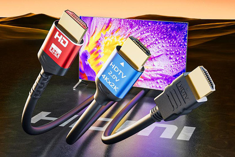 Specification changes from HDMI cable 1.0 to 2.1
