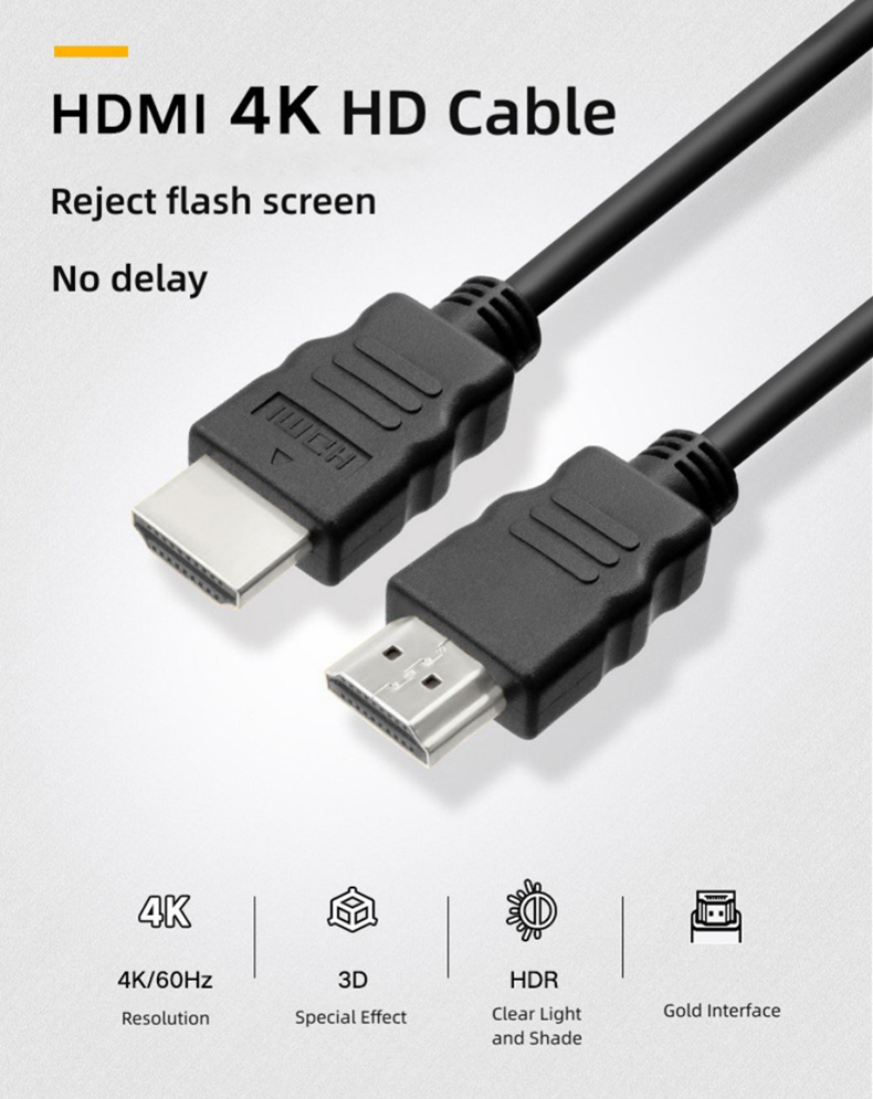 Amewire OEM and ODM 4K 60Hz HDMI Cable, HDMI 2mil