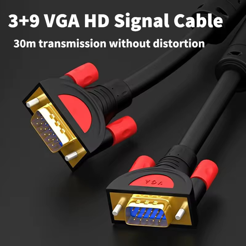 3+9 VGA Male to male Coaxial Monitor Cable01ujo